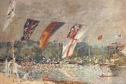Alfred Sisley Regattas at Molesey Germany oil painting artist